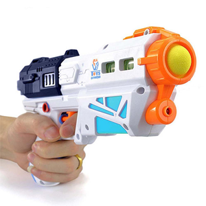 تفنگ اسباب بازی دو کاره آب پاش و توپی 2In1 مدل WATER GUN MOOD - SOFT DART MOOD_اسباب بازی